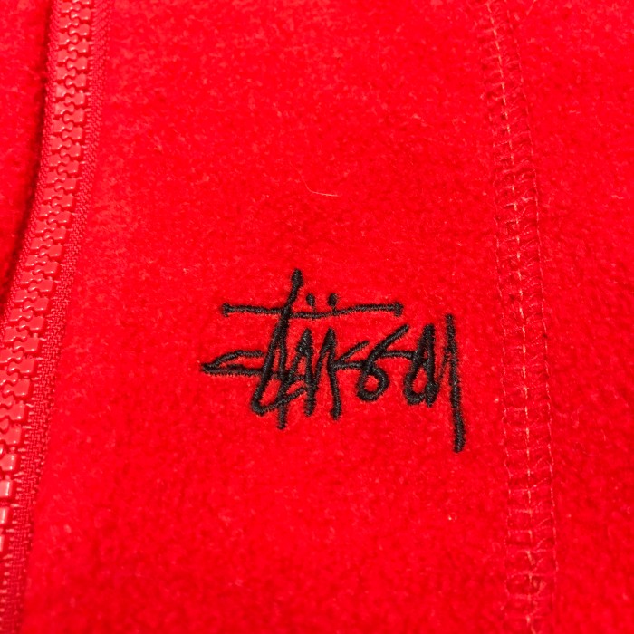 【希少】90's stussy outdoor ストゥーシー　フリースジャケット