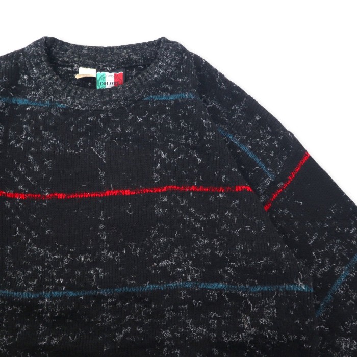 イタリア製 COLORE ウールニット セーター アクリル ウール レーヨン混紡