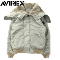 AVIREX N-2 フライトジャケット M グレー ナイロン | Vintage.City 古着屋、古着コーデ情報を発信