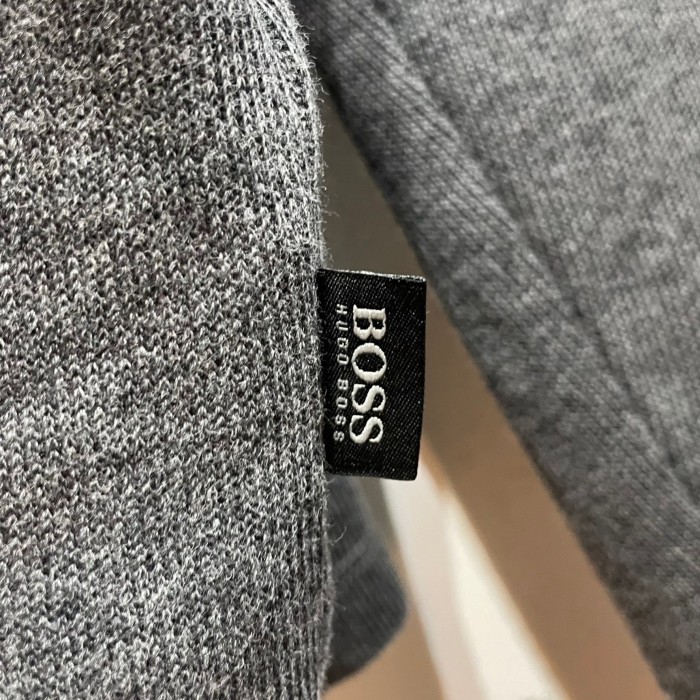 “BOSS HUGO BOSS” Half Zip Sweat Shirt | Vintage.City 빈티지숍, 빈티지 코디 정보