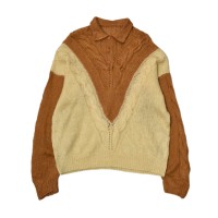 Vintage Mohair Knit Polo | Vintage.City 古着屋、古着コーデ情報を発信
