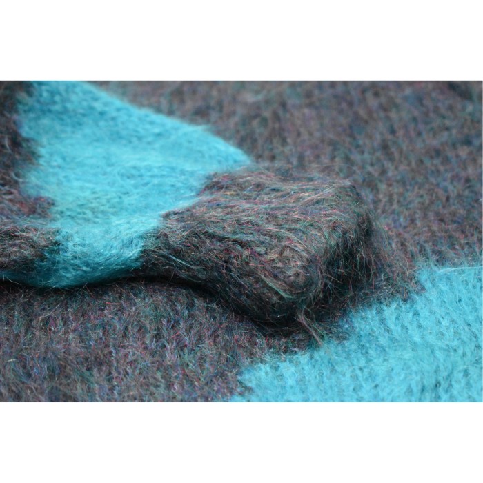 EURO Vintage Mohair Design Knit | Vintage.City 古着屋、古着コーデ情報を発信