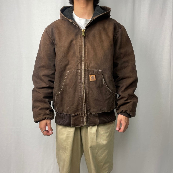 90年代 Carhartt カーハート ダック地 アクティブジャケット メンズL