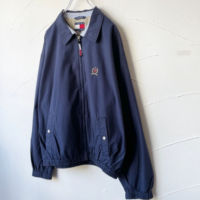 90s TOMMY HILFIGER swing top トミーヒルフィガー スウィングトップ