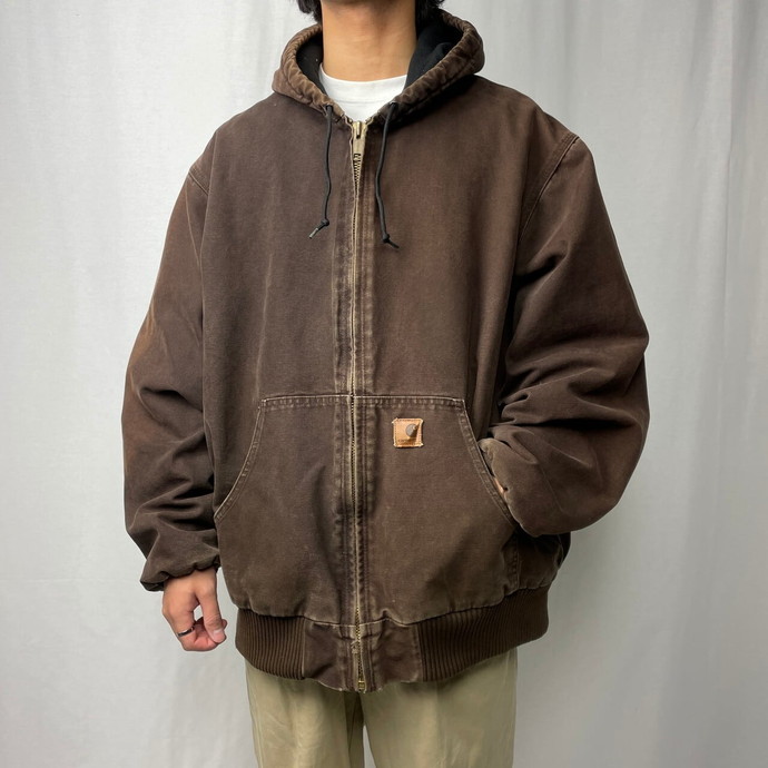 90年代 Carhartt カーハート ダック地 アクティブジャケット メンズXL