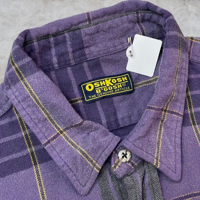 00’s OSHKOSH Flannel Check Shirts | Vintage.City 古着屋、古着コーデ情報を発信