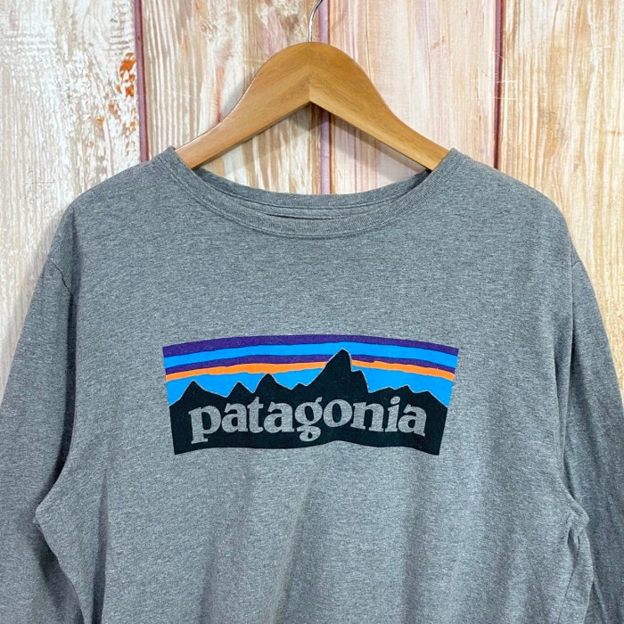 パタゴニア　patagonia　男女兼用　トップス　長袖　ロングTシャツ　ロンT　ロゴプリント | Vintage.City 古着屋、古着コーデ情報を発信