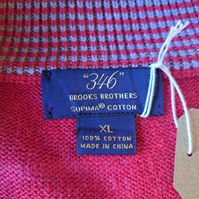 BROOKS BROTHERS コットンニット ドライバーズジャケット used [211054] | Vintage.City 古着屋、古着コーデ情報を発信
