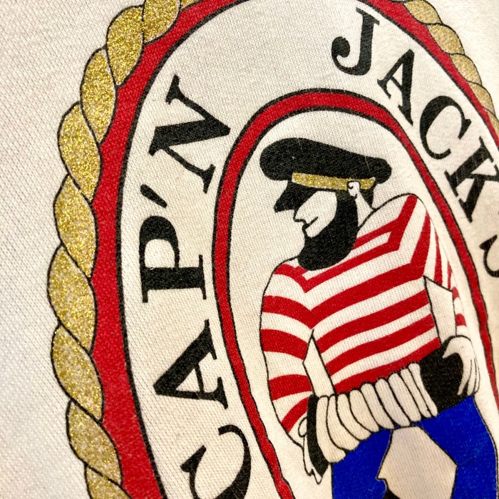 disney 80's cap'n スエット jack's oyster bar | Vintage.City 古着屋、古着コーデ情報を発信