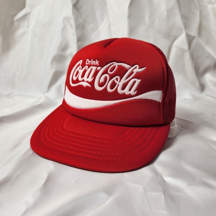90s USA CocaCola コカ・コーラ 5パネル メッシュキャップ | Vintage.City 古着屋、古着コーデ情報を発信
