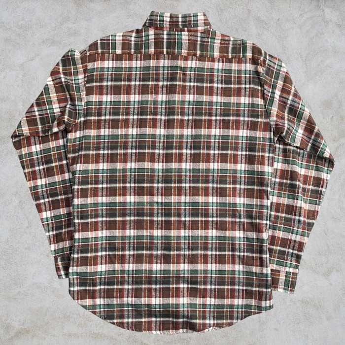 90’s FIVE BROTHER Flannel Check Shirts | Vintage.City 古着屋、古着コーデ情報を発信