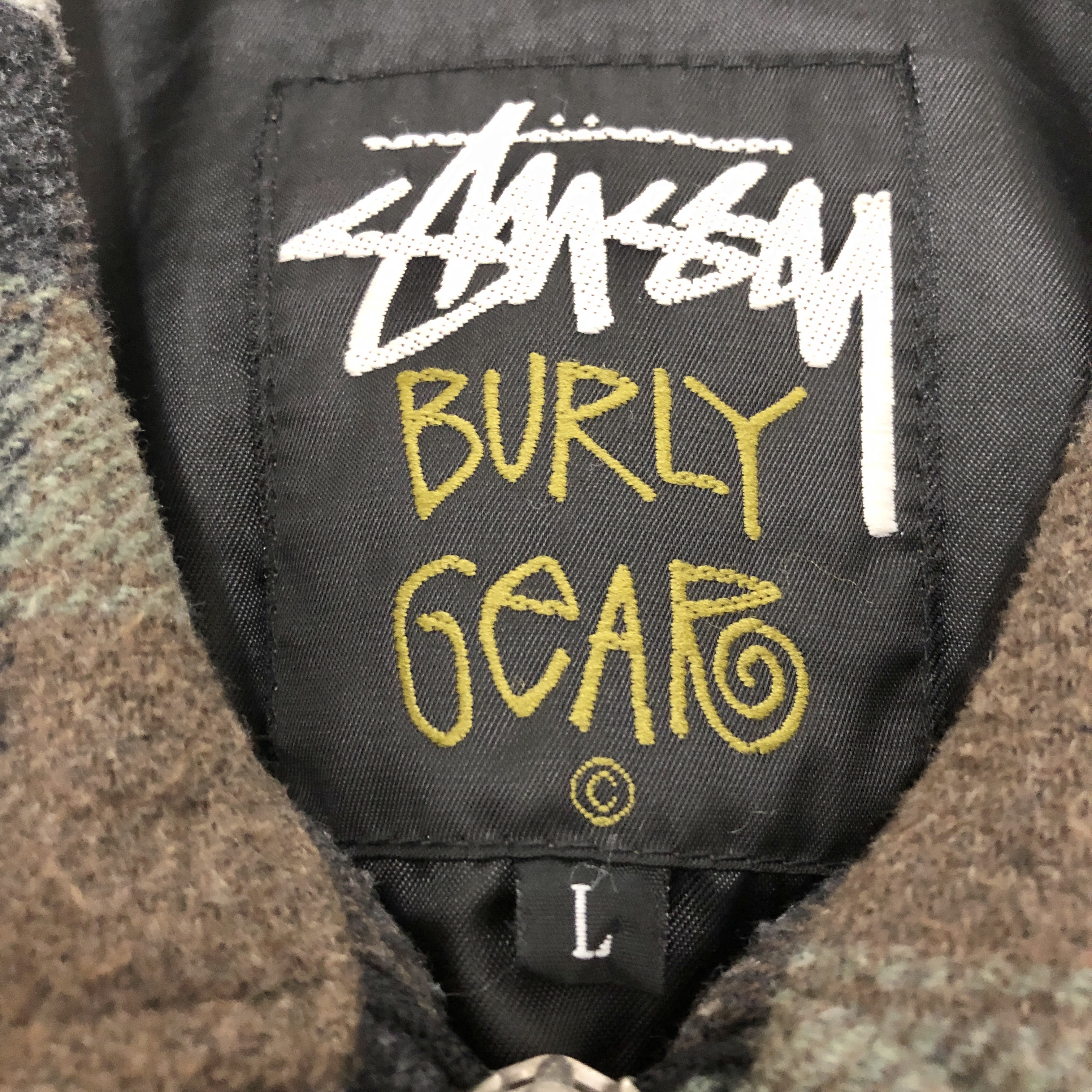 stussy burly gear 90’s old  ステューシー　ジャケット