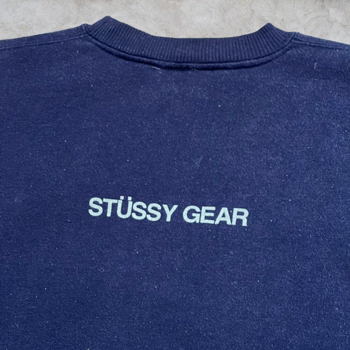 90’s old stussy “stussy gear” Design Sweat | Vintage.City 古着屋、古着コーデ情報を発信