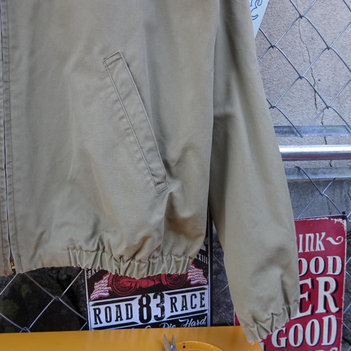 ラルフローレン コーチジャケット XL ベージュ 中チェック ステンカラー 刺繍 8893 | Vintage.City 古着屋、古着コーデ情報を発信