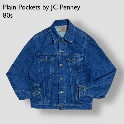 Plain Pockets by JC Penney 80s USA製 デニムジャケット Gジャン 40サイズ ヴィンテージ JCペニー インディゴ 濃紺 ジャケット US古着 | Vintage.City 古着屋、古着コーデ情報を発信