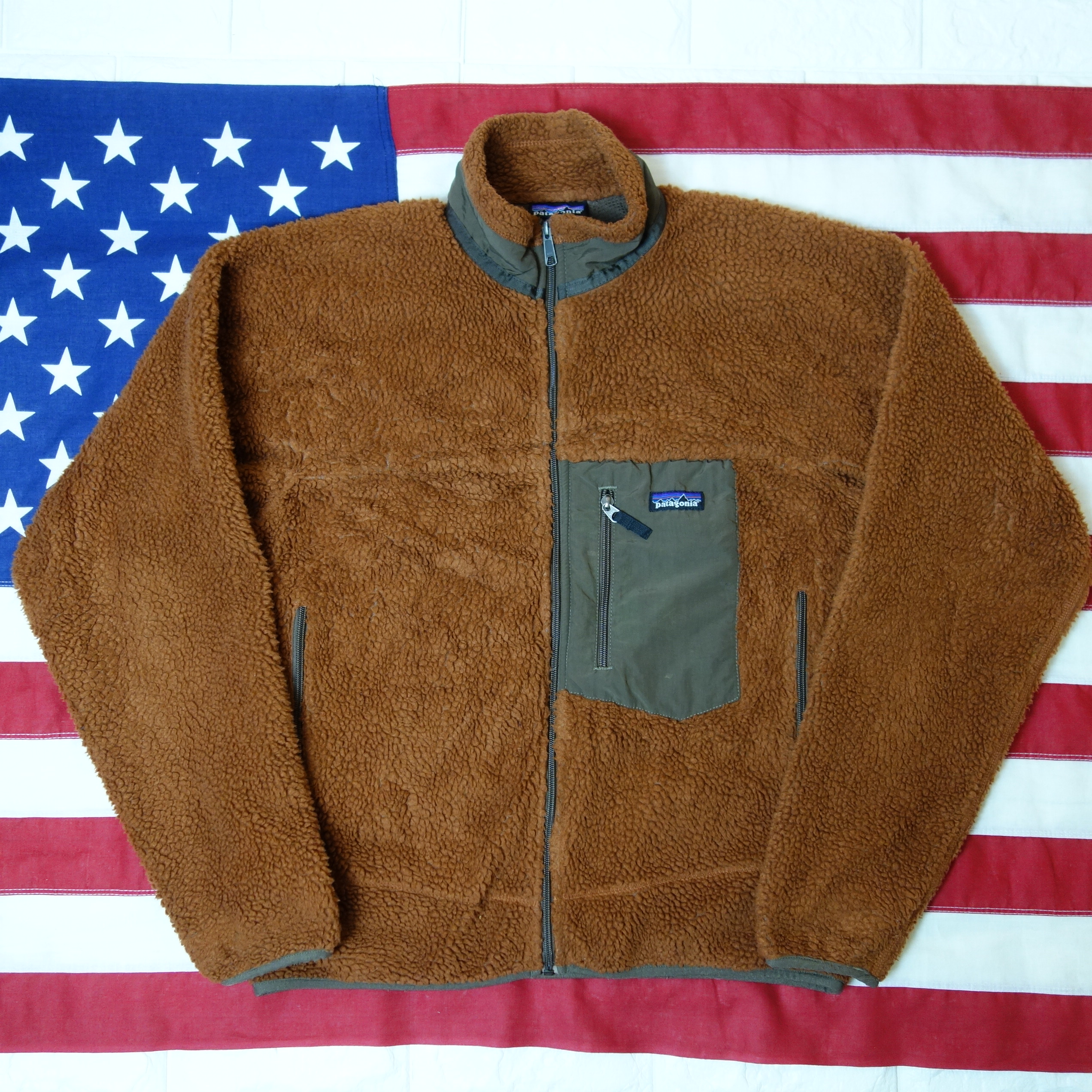 08's【USA製】 patagania(パタゴニア) retro X シンチラ フリース