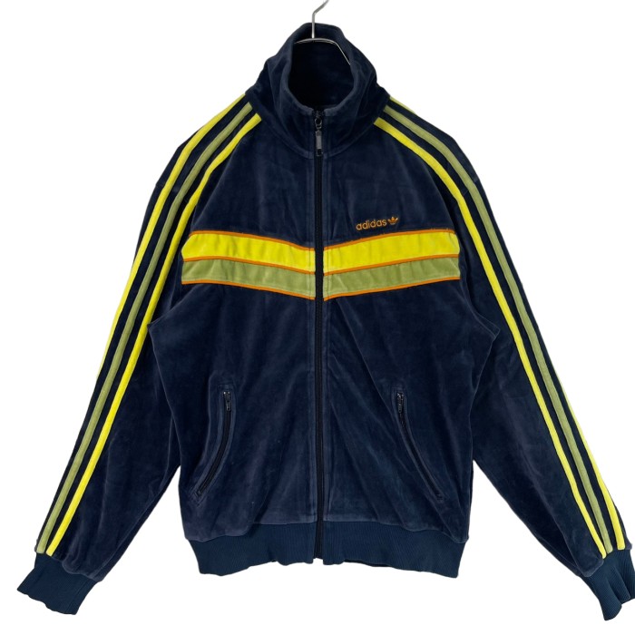 adidas トラックジャケット ベロア 刺繍ロゴ ワンポイントロゴ 90s | Vintage.City 古着屋、古着コーデ情報を発信