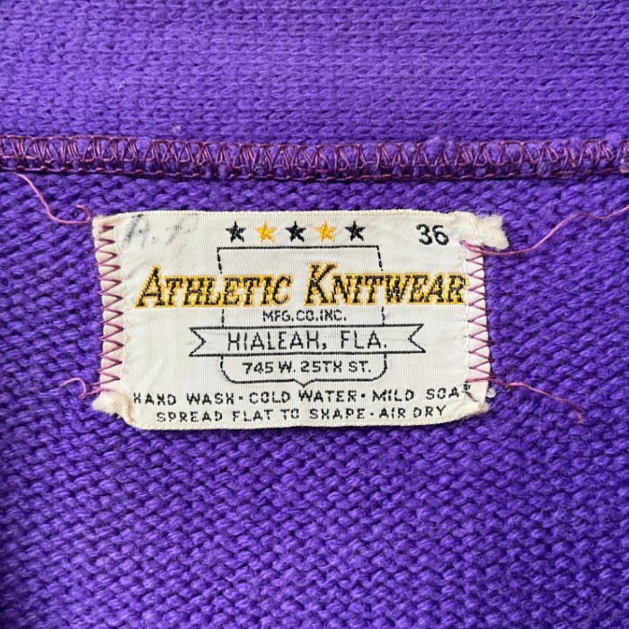 70s lettered knit cardigan レターどニット カーディガン | Vintage.City 古着屋、古着コーデ情報を発信