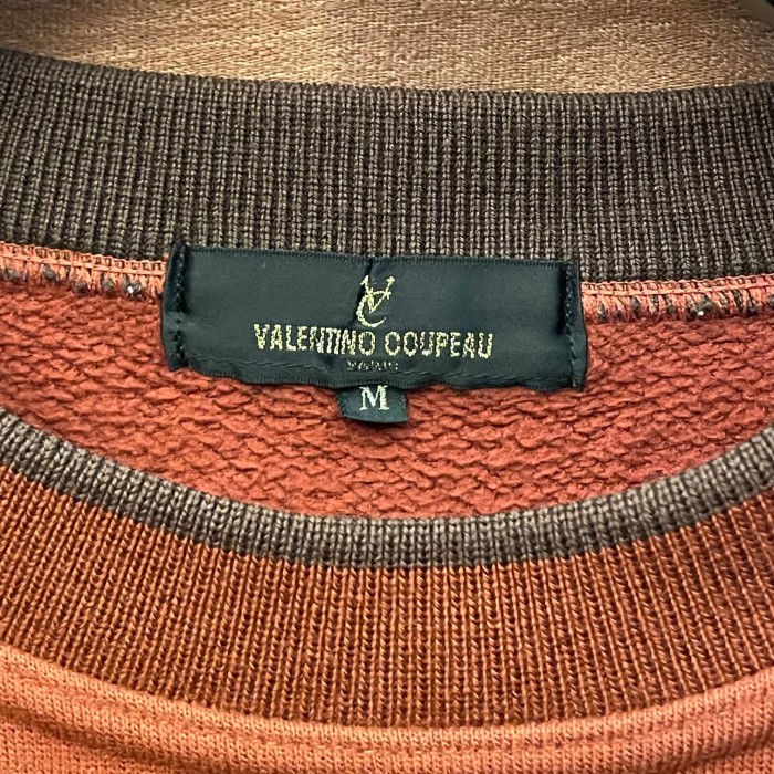 VALENTINO COUPEAU スウェットトレーナー ブラウン Mサイズ | Vintage.City 古着屋、古着コーデ情報を発信