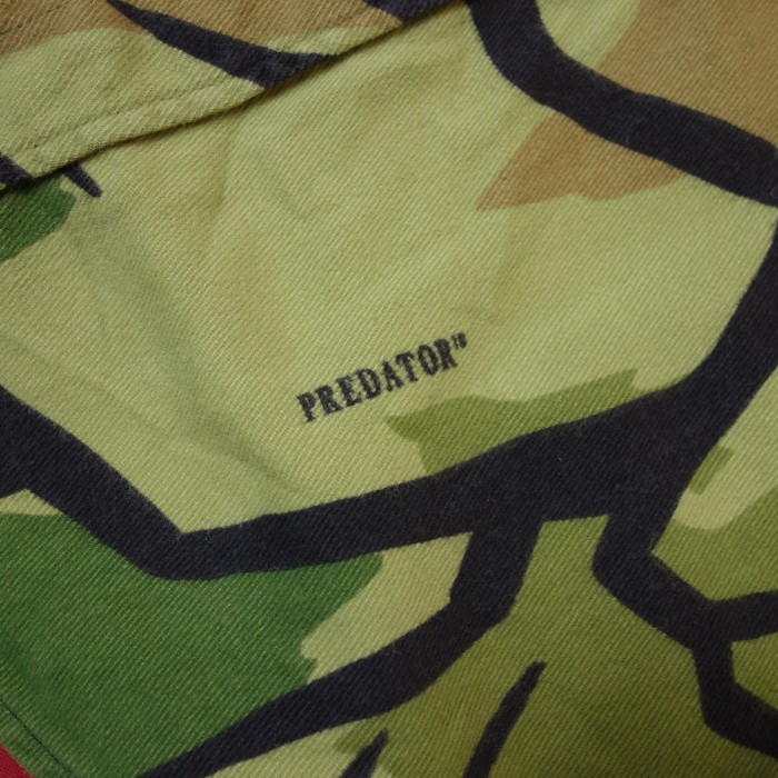 90's PREDATOR Camouflage Design Shirt プレデターカモ デザインシャツ サラマンダーカモ | Vintage.City 古着屋、古着コーデ情報を発信