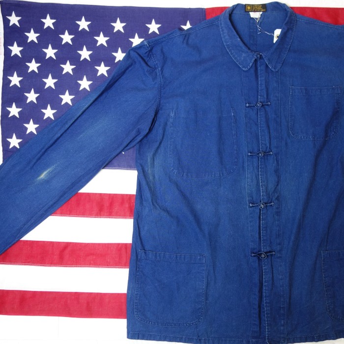 60's  French China Jacket  coveralls フレンチチャイナ カバーオール | Vintage.City 古着屋、古着コーデ情報を発信
