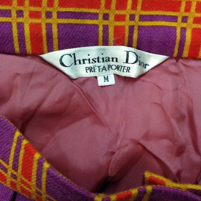 90’s/Christian Dior/肉厚/ウール プリーツスカート(M) | Vintage.City 古着屋、古着コーデ情報を発信
