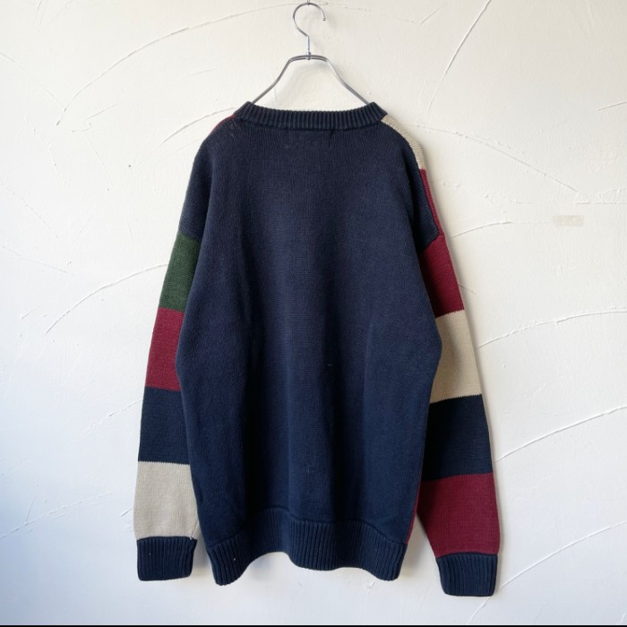 Multi color knit マルチカラー ニット | Vintage.City 古着屋、古着コーデ情報を発信