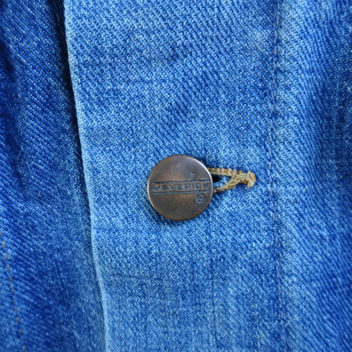 マーベリック デニムジャケット サイズ42 ブルー USA製 胸ポケット 長袖 8911 | Vintage.City 古着屋、古着コーデ情報を発信