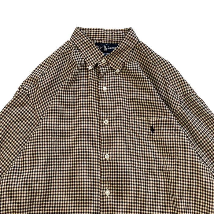 Ralph Lauren / check shirt ラルフローレン チェックシャツ #D430 | Vintage.City 古着屋、古着コーデ情報を発信