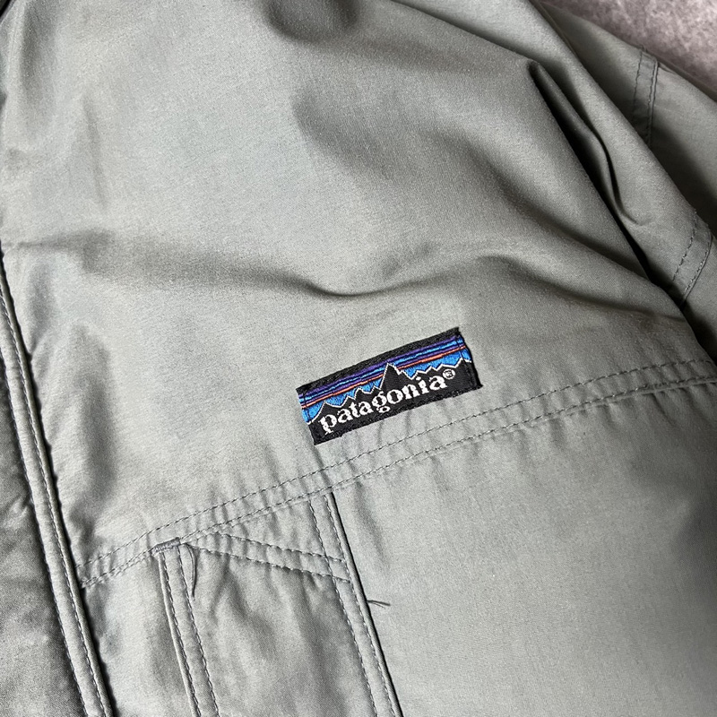 90s 旧タグ Patagonia 中綿 ナイロン ガイド パーカー ジャケット L