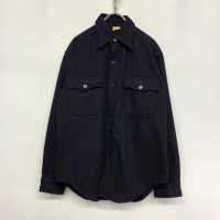 70’s “U.S.NAVY” CPO Wool Shirt | Vintage.City 古着屋、古着コーデ情報を発信