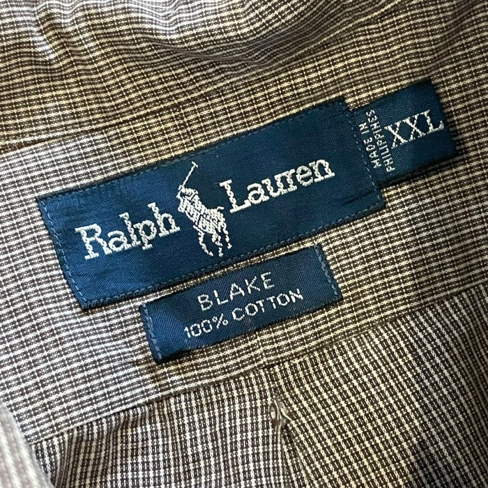 Ralph Lauren / check shirt ラルフローレン チェックシャツ #D431 | Vintage.City 古着屋、古着コーデ情報を発信