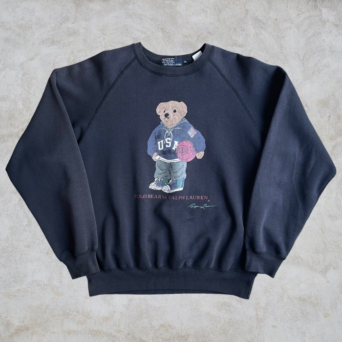 90’s Polo by Ralph Lauren “Polo Bear” Sweat | Vintage.City 古着屋、古着コーデ情報を発信