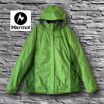 US 古着 marmot マーモット マウンテン パーカー L ナイロン シェル