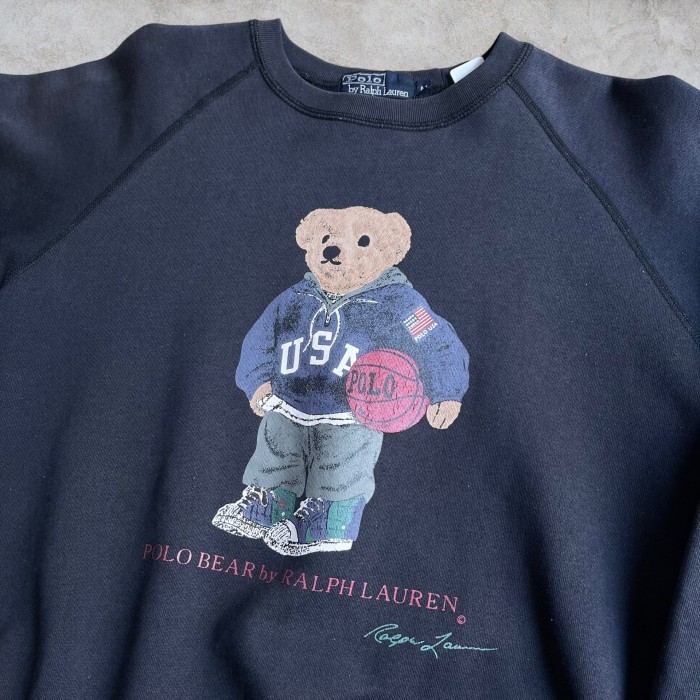 90’s Polo by Ralph Lauren “Polo Bear” Sweat | Vintage.City 古着屋、古着コーデ情報を発信