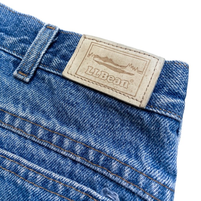 80-90s L.L.Bean DOUBLE L fleece denim pants | Vintage.City 古着屋、古着コーデ情報を発信