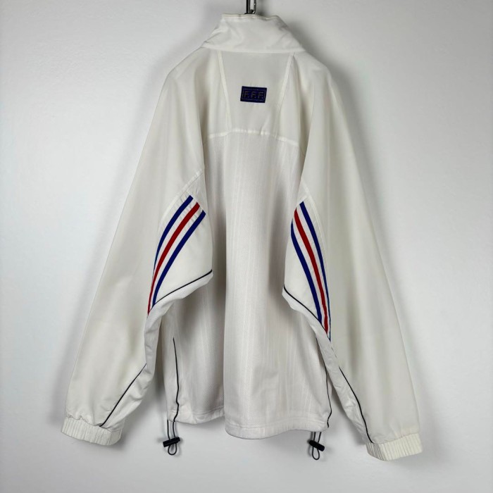 90s adidas フランス代表 ナイロンジャケット 白 M S2211 | Vintage.City 古着屋、古着コーデ情報を発信