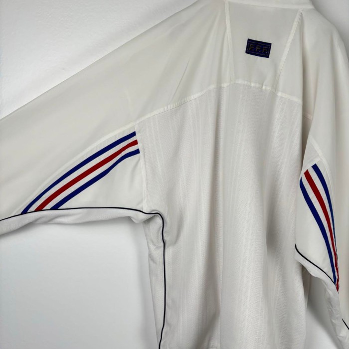 90s adidas フランス代表 ナイロンジャケット 白 M S2211 | Vintage.City 古着屋、古着コーデ情報を発信