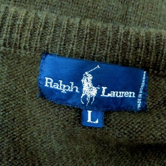 ラルフローレン Ralph Lauren/クルーネックウールセーター(L) | Vintage.City 빈티지숍, 빈티지 코디 정보
