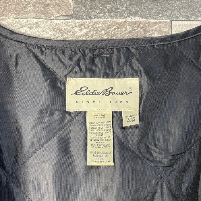 Eddie Bauer Black long no sleeve liner | Vintage.City 빈티지숍, 빈티지 코디 정보