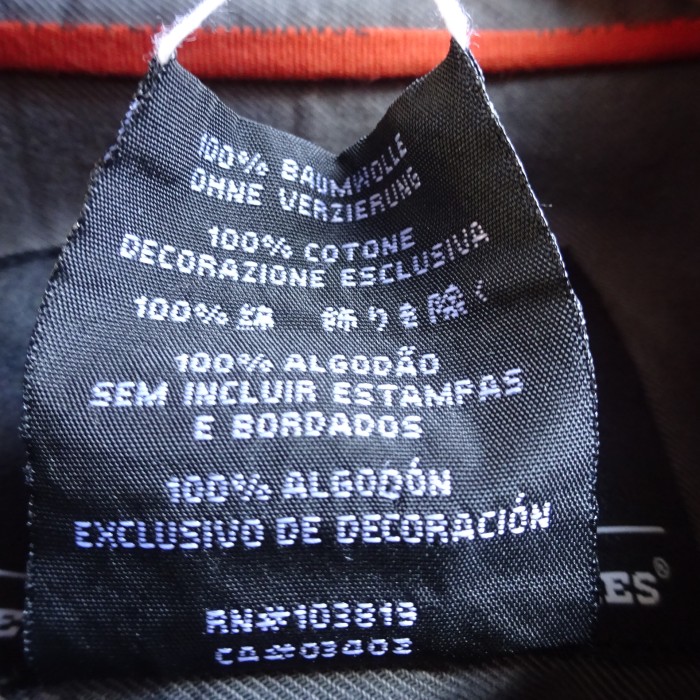 ハーレーダビッドソン M ワークシャツ グレー 刺繍ロゴ 胸ポケット ワッペン 9006 | Vintage.City 古着屋、古着コーデ情報を発信