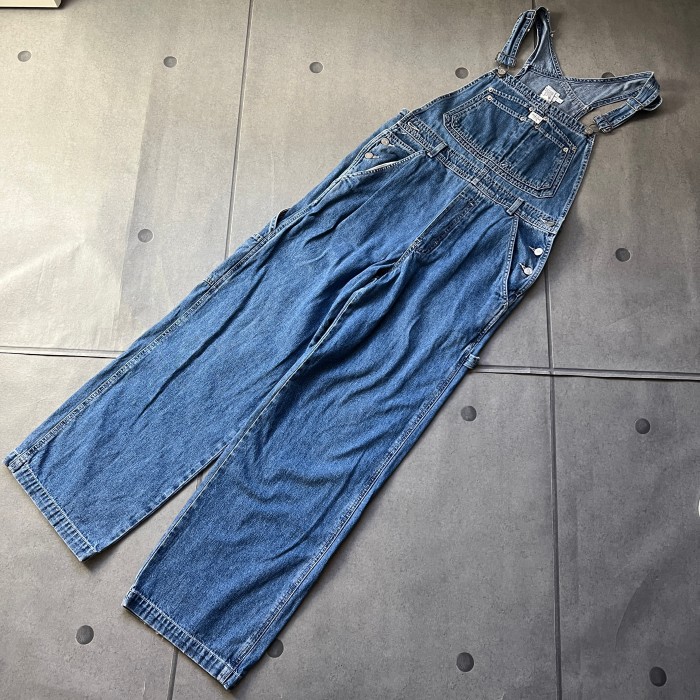 Calvin Klein Jeans カルバンクライン デニムオーバーオール  メキシコ製 ブルー M 10663 | Vintage.City 古着屋、古着コーデ情報を発信
