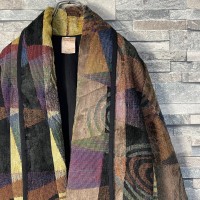 Crazy panel pattern gobelin jacket | Vintage.City 古着屋、古着コーデ情報を発信
