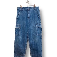 90’s “Wrangler” Denim Cargo Pants 「Made in USA」32×30 | Vintage.City 古着屋、古着コーデ情報を発信