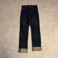 Burberry denim  pants | Vintage.City 古着屋、古着コーデ情報を発信