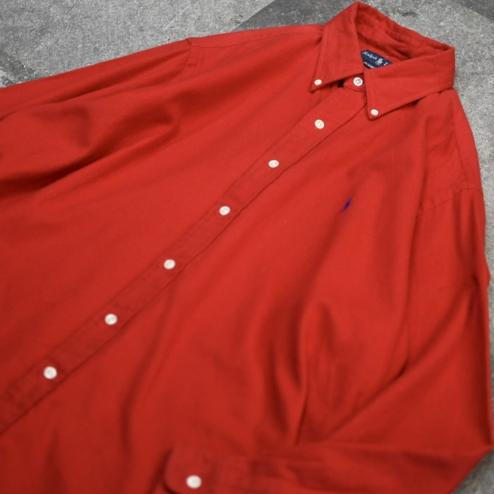古着 オーバーサイズ POLO RALPH LAUREN シャモアシャツボタンダウンシャツ | Vintage.City 古着屋、古着コーデ情報を発信