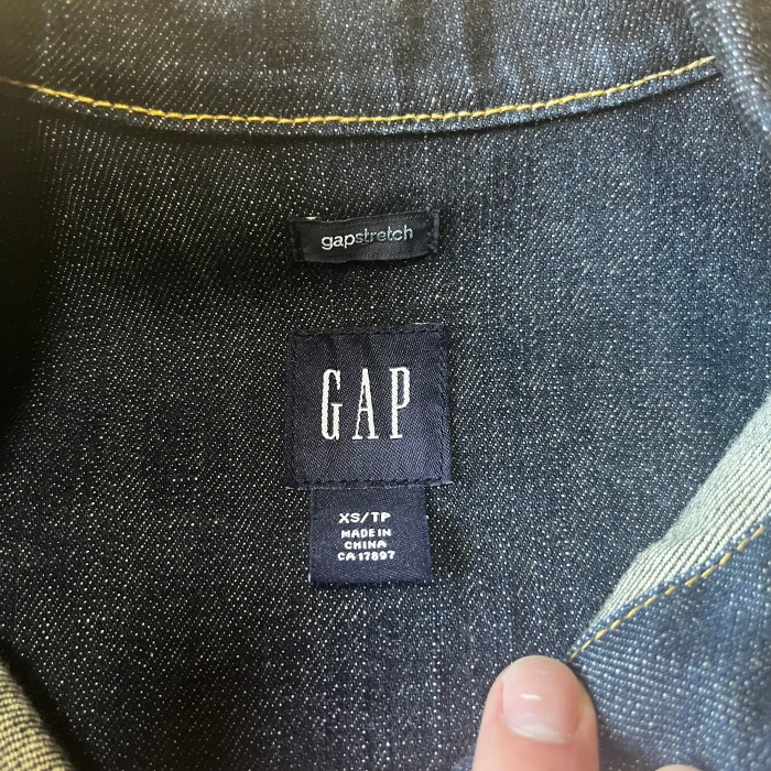【GAP】2000's Stretch Denim Jacket 2005年製 ギャップ デニムジャケット Gジャン | Vintage.City 古着屋、古着コーデ情報を発信