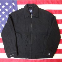 03's GAP(ギャップ) Heavy Wool Jacket ヘビーウール ジャケット Black ブラック | Vintage.City 古着屋、古着コーデ情報を発信