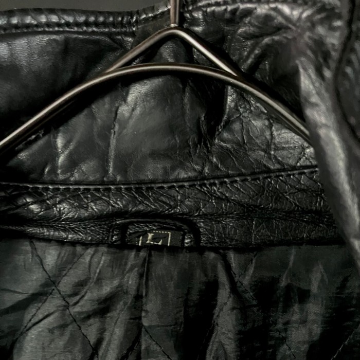 ANTESCO レザーコート アンテスコ 黒 ブラック ジャケット 革ジャン ハーフコート 日本製 ヴィンテージ | Vintage.City 古着屋、古着コーデ情報を発信