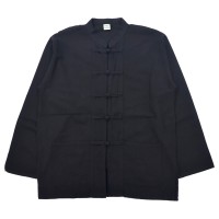 KURISP チャイナシャツジャケット XL ブラック コットン ビッグサイズ タイ製 | Vintage.City 古着屋、古着コーデ情報を発信
